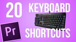 Edit Faster with 20 Keyboard Shortcuts for Premiere Pro