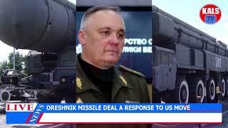 BELARUS: Oreshnik Missile Erina Okutuuka E Minsk Okwanukula America.