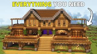 Minecraft: Ultimate Survival House Tutorial