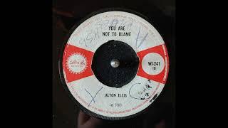 Alton Ellis - You are not to blame ( ISLAND RECORDS UK 1965 )