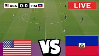 LIVE - USA vs Haiti | 2025 Concacaf Gold Cup | Full Match eFootball Pes 21 Gameplay