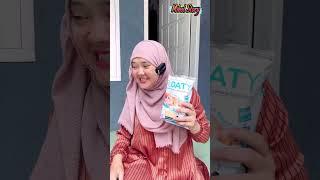 AZKA NYESEL DI TAWARIN FLOATY SNACK GA MAU #snackgambarkucing #floatysnack #viral #dramalucu