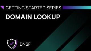 Domain Lookup