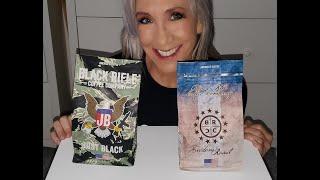 Black Rifle Just Black and Freedom Roast Coffee | KimTownselYouTube