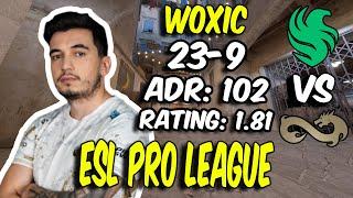 Eternal Fire woxic drops 23 Kills vs Falcons! woxic POV (Inferno) at ESL Pro League Season 21