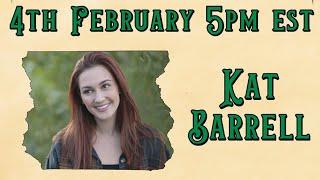 EarpConic - Kat Barrells virtual tickets on sale 4th Feb at 5pm est