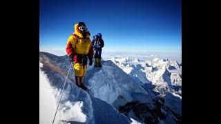 Traffic on Everest Summit Day