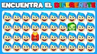 Encuentra el Emoji Diferente - Edición INTENSAMENTE 2  | Fácil, Medio, Difícil, Imposible