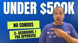 Under $ 500K in MIAMI FHA APPROVED |3 Property tours|