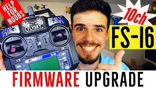 Flysky FS-i6 Firmware Upgrade Tutorial - How to Update fsi6 Firmware to 10 channels (Flyplus Beta)