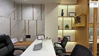 MJ Finance Office Interior | Modern Workspace Design by Seven AM Architects (Ahmedabad)