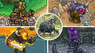 Kingdom Rush Origins - All Bosses & Ending