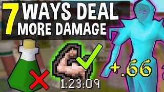 The Top 7 Ways to Deal More Damage in Oldschool Runescape!