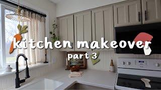 Kitchen Makeover part 3 | final details & reveal! ️