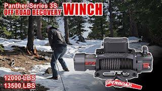 Panther Series 3S WINCH 12000 LBS#blackfridaysale #winches#electric winch#portable winch #winches