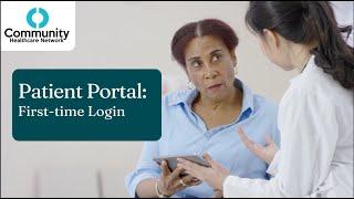 CHN Patient Portal: First-time Login