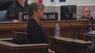 Shannon Heine testifies during Ray Tensing trial