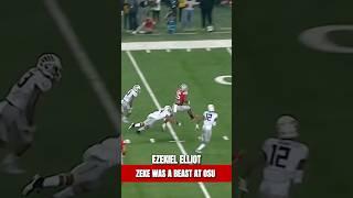 Ezekiel Elliott Made This TD Run Look TOO EASY vs Oregon