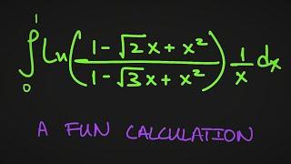 A beautifully unusual integral calculation