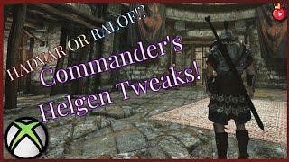 FINALLY! Build your Character the right way! | Helgen Tweaks & Hadvar or Ralof | Skyrim Xbox Mods