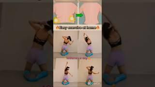 Easy weight loss, belly fat and slim waist exercise at home#workout#fullbodyworkout #fitnessroutine