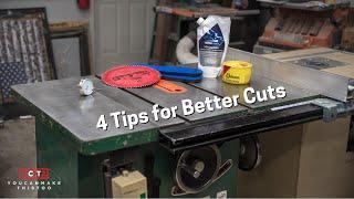 Better Table Saw Cuts