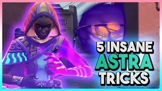 5 INSANE TRICKS You Can Do With ASTRA - Valorant Tips and Tricks