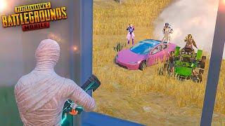 ОСТАЛСЯ ОДИН ПРОТИВ ДВУХ СКВАДОВ  PUBG Mobile - С ВЕБКОЙ НА РУКИ | ПУБГ МОБАЙЛ - Handcam