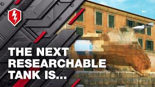 WoT Blitz. The Next Researchable Tank Is...