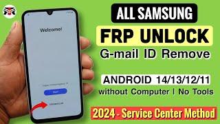 Samsung FRP Unlock 2024 | All Samsung FRP Bypass Adb Enable Fail | Android 11/12/13/14 FRP Remove