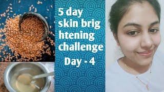 5 day skin brightening challenge: transformation to a healthy n shinny skin day-4