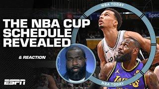 NBA CUP SCHEDULE RELEASE  LeBron vs. Wemby, Klay Thompson's Bay return & MORE  | NBA Today