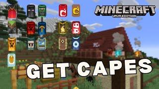 How to get Capes in Minecraft Java