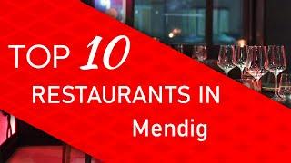 Top 10 best Restaurants in Mendig, Germany