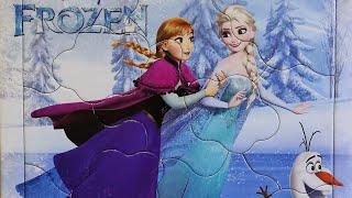 Frozen Fever : Elsa, Anna and Olaf - Disney animated puzzles for kids | GLIMIGO