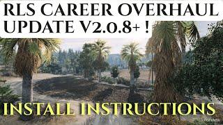 Outdated Install Instructions for RLS Career Overhaul V2.0! - BeamNG Career Mod