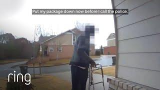 Woman Stops Package Theft via Two-Way Talk | RingTV