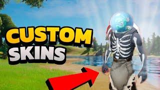 How to make CUSTOM Fortnite skins!