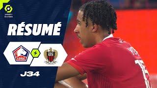 LOSC LILLE - OGC NICE (2 - 2) - Highlights - (LOSC - OGCN) / 2023-2024