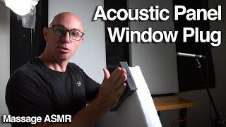 ASMR Recording Room Tour Acoustic Upgrades - Window Plug Sound Proof & Acoustic Panels