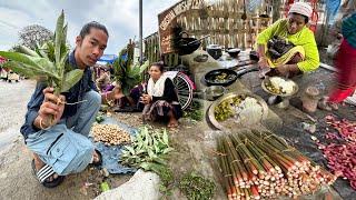 Our full village life || bought organic green green vegetables from the market || family moment ||