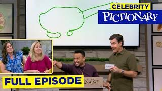 Can You Guess These "HUGE" Things? | Pictionary Game Show - Corbin Bleu vs Melissa Peterman