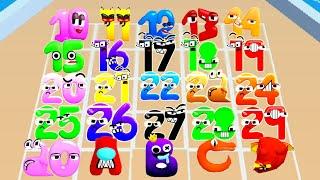 Merge Alphabet Lore Vs Merge Number Run ⭐ Alphabet Game ⭐⭐⭐⭐ Abcdefghijklmnopqrstuvwxyz