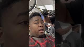 When a barber tries to do a TikTok trend