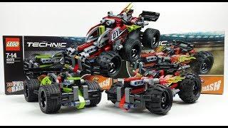 Lego Technic - Whack! ´n´ Bash! - 42072+42073 - Lego Speed Build