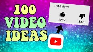 100 Video Ideas that will blow up | 2020 - its mitchyyy