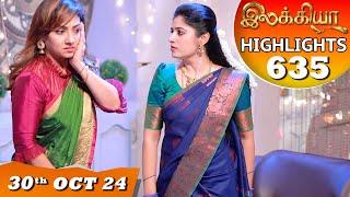 Ilakkiya Serial | EP 635 Highlights | 30th Oct 2024 | Shambhavy | Nandan | Sushma Nair