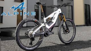 Alpine x Lapierre GLP III electric mountain bike - preview, specs, details, riding