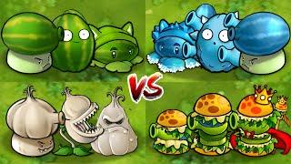 PVZ 1 Hybrid 3.2.1 Challenge! Team 3 Hybrid Plant PvZ Epic Mod vs Gargantuar Zomboni - Who Will Win?