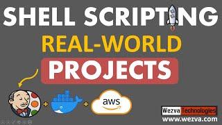 Shell Script Realtime Hands-on Project Webinar | ADAM WezvaTech  7829633132 #shellscripting #linux